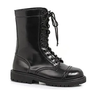 161-HONOR 1" Ankle Women's Combat Boot with Laces.