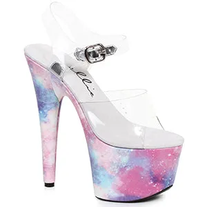 709-COSMO 7" Pointed Stiletto Sandal.