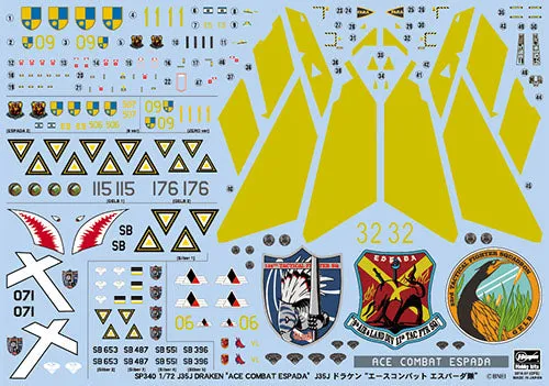 Ace Combat - J35J Draken Espada 1/72