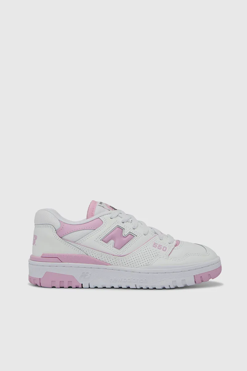 BBW550BD - White / Bubblegum Pink