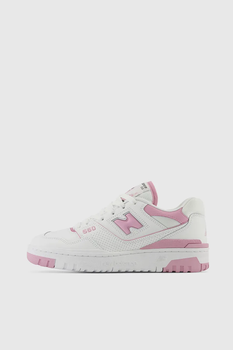 BBW550BD - White / Bubblegum Pink