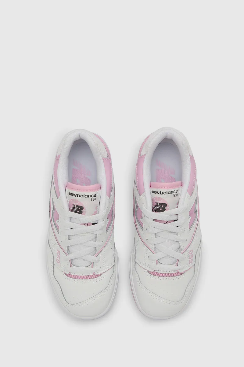 BBW550BD - White / Bubblegum Pink