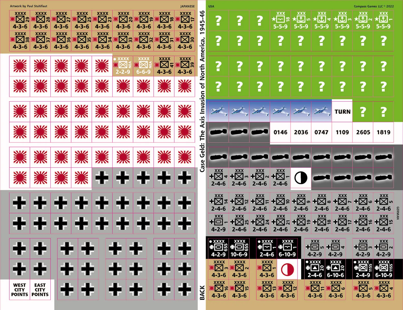 Compass Games Paper Wars Issue #101: Case Geld