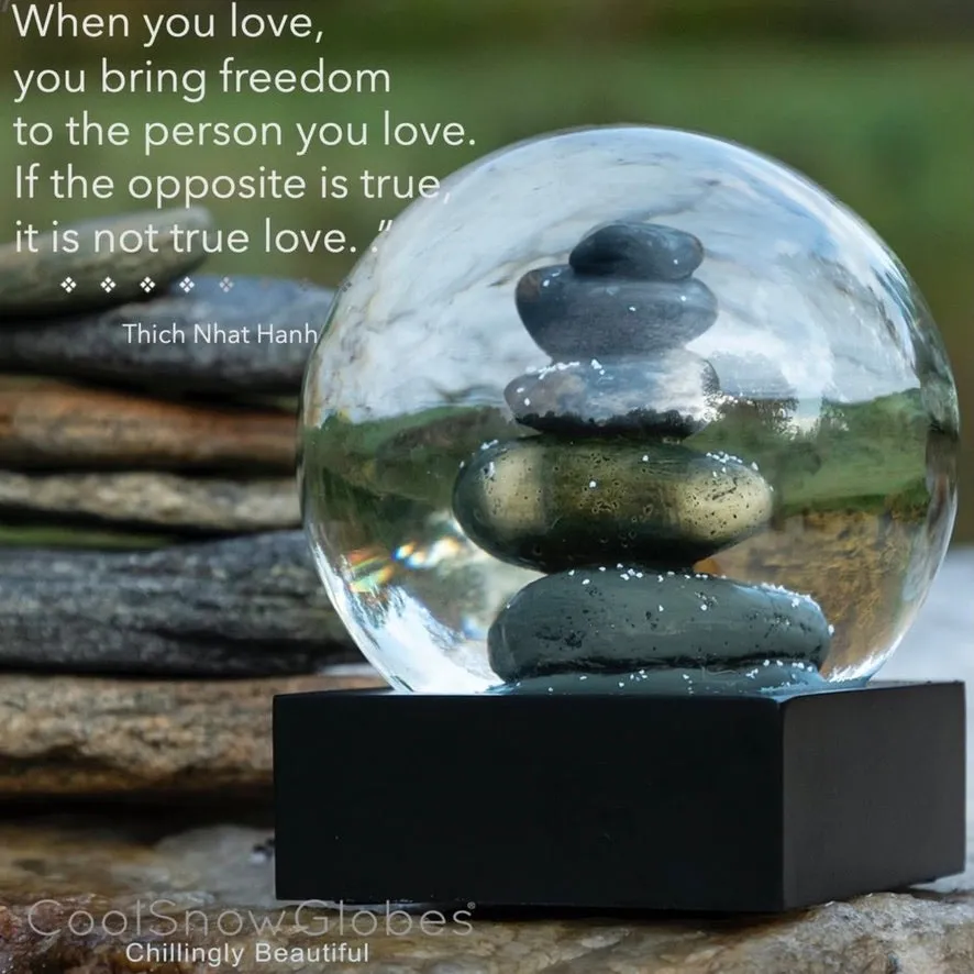 CoolSnowGlobes - Cairn Snow Globe