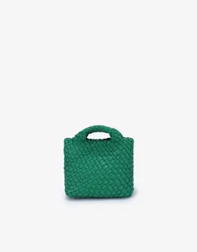 EVERLEIGH WOVEN MINI TOTE GREEN