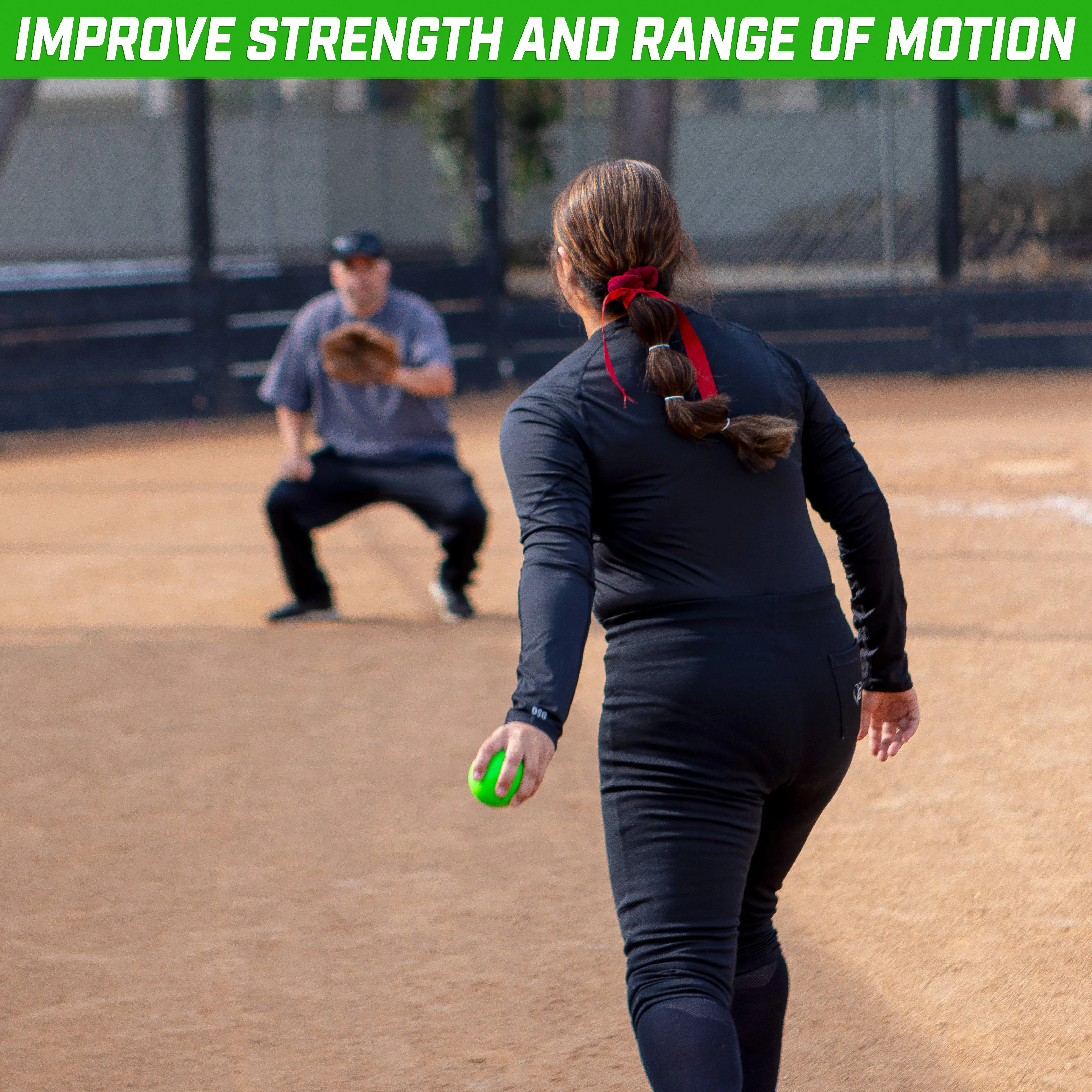 GoSports Plyometric Weighted Balls for Baseball/Softball - Pro