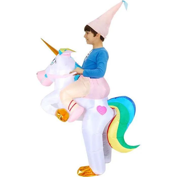 Inflatable Riding Unicorn Costume