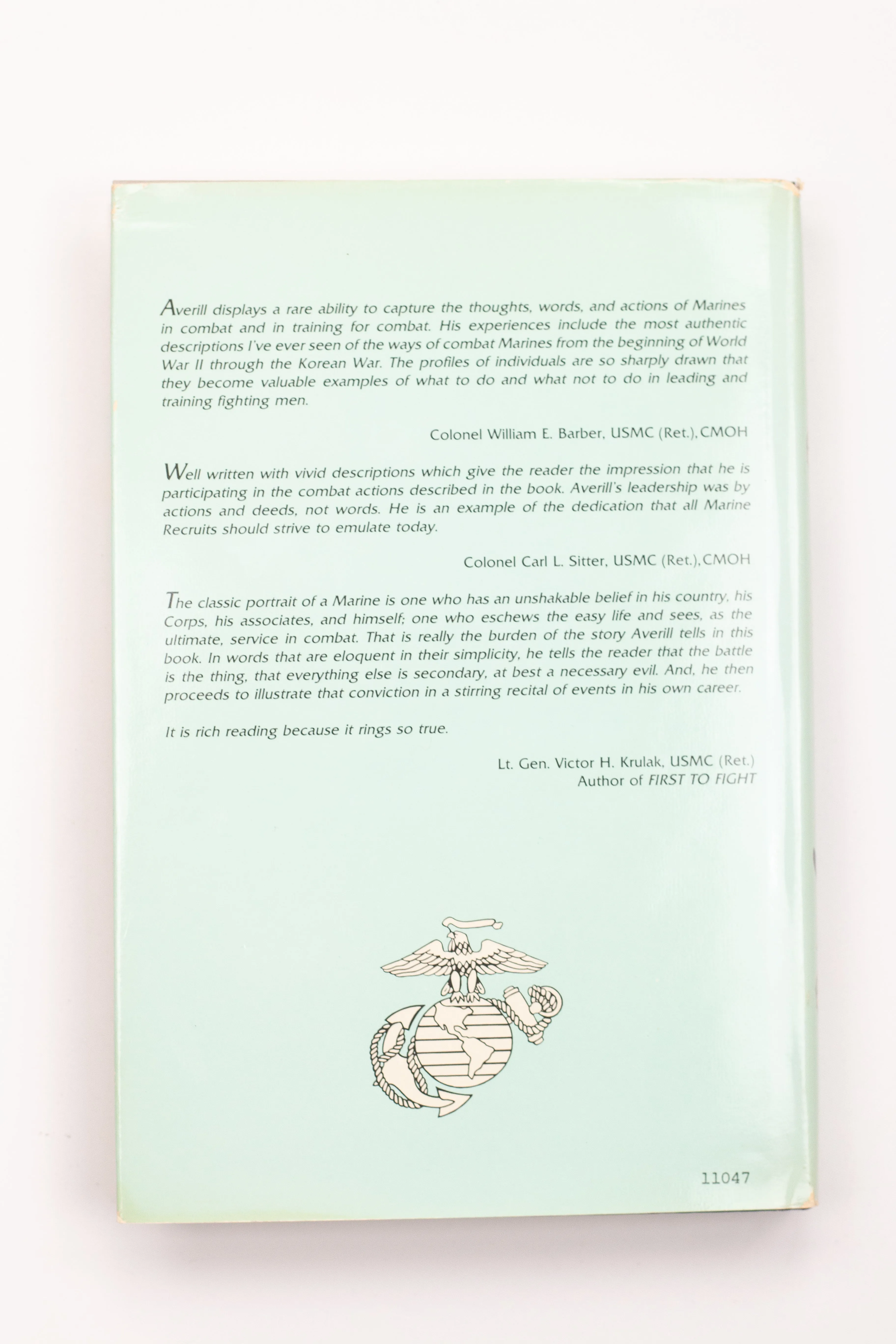 MUSTANG: A COMBAT MARINE BOOK