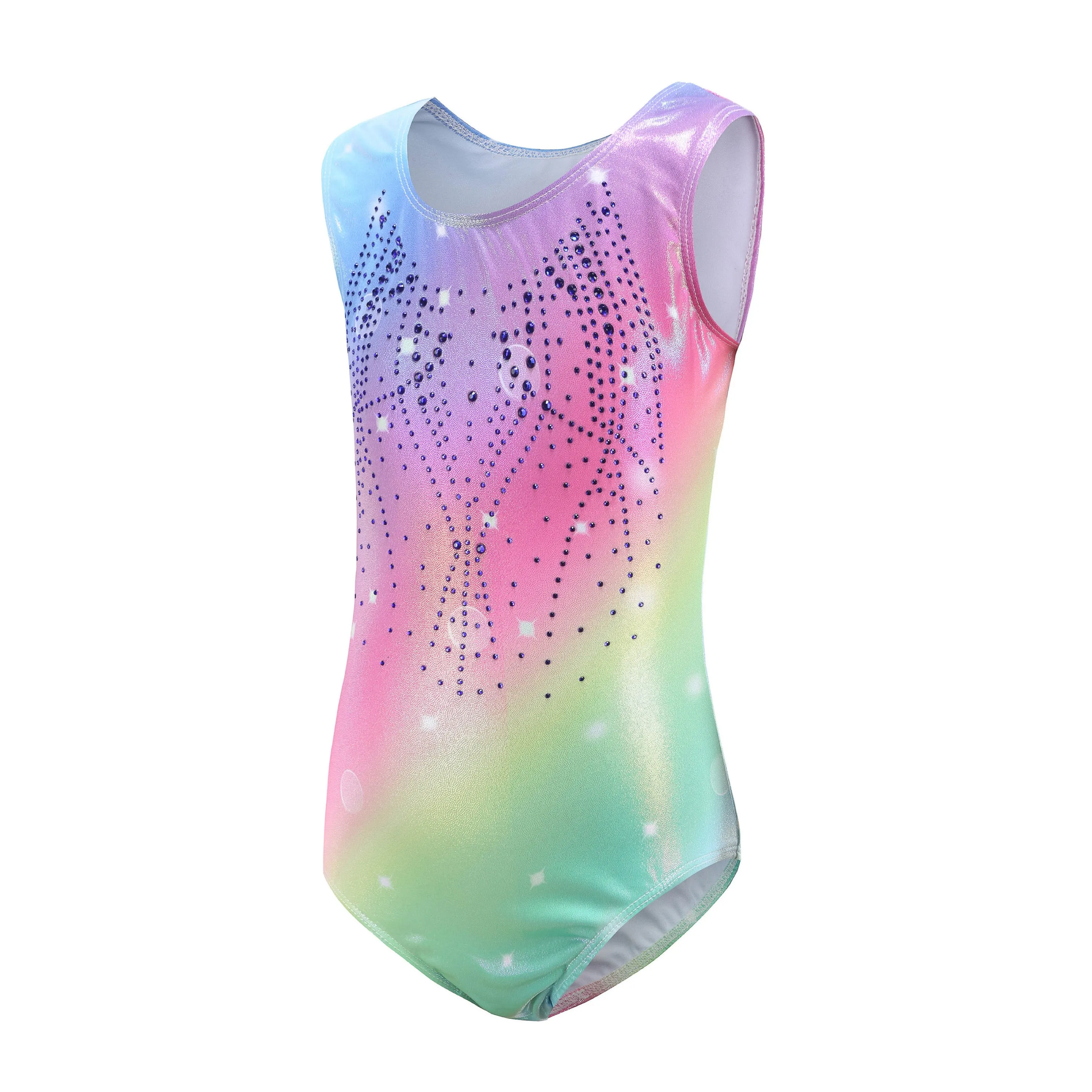 Rainbow Ombré Tank Leotard