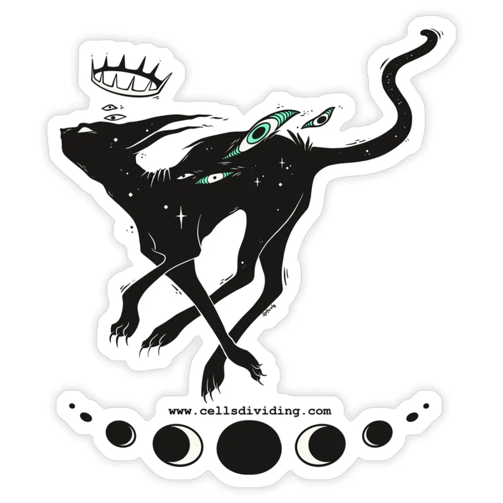 Running Cat Sticker