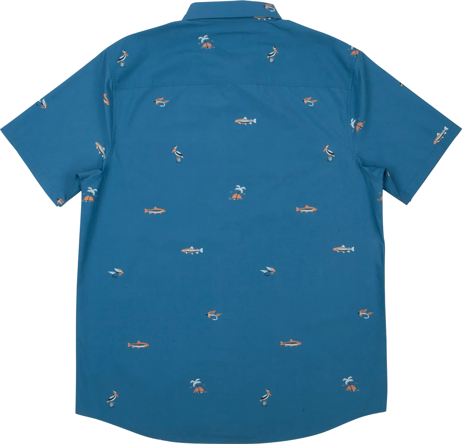 Salty Crew Men&#x27;s Markets Ss Woven Cobalt | Buy Salty Crew Men&#x27;s Markets Ss Woven Cobalt here | Outnorth