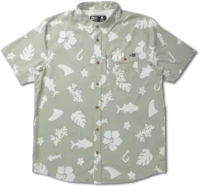 Salty Crew Men&#x27;s Shoots SS Tech Woven Dusty Sage | Buy Salty Crew Men&#x27;s Shoots SS Tech Woven Dusty Sage here | Outnorth