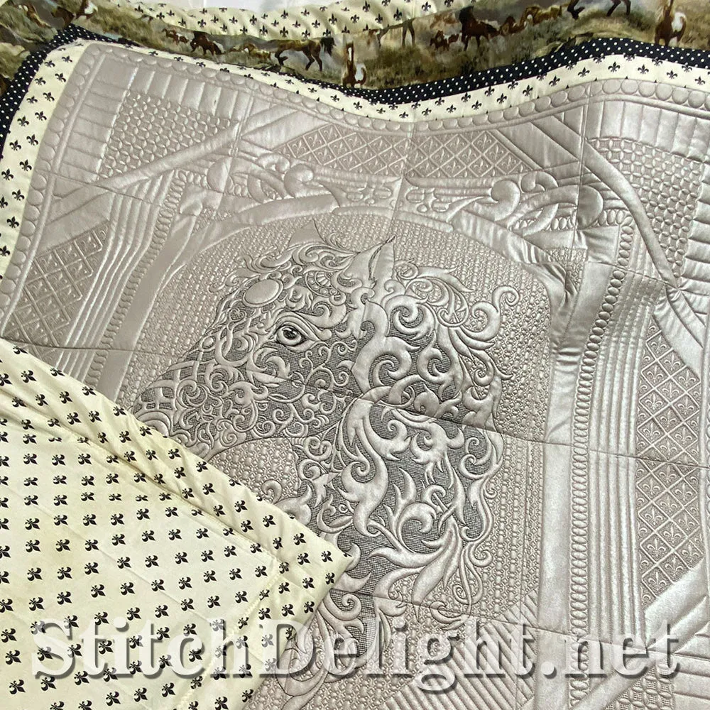 SDS1779 Equestrian Beauty Quilt