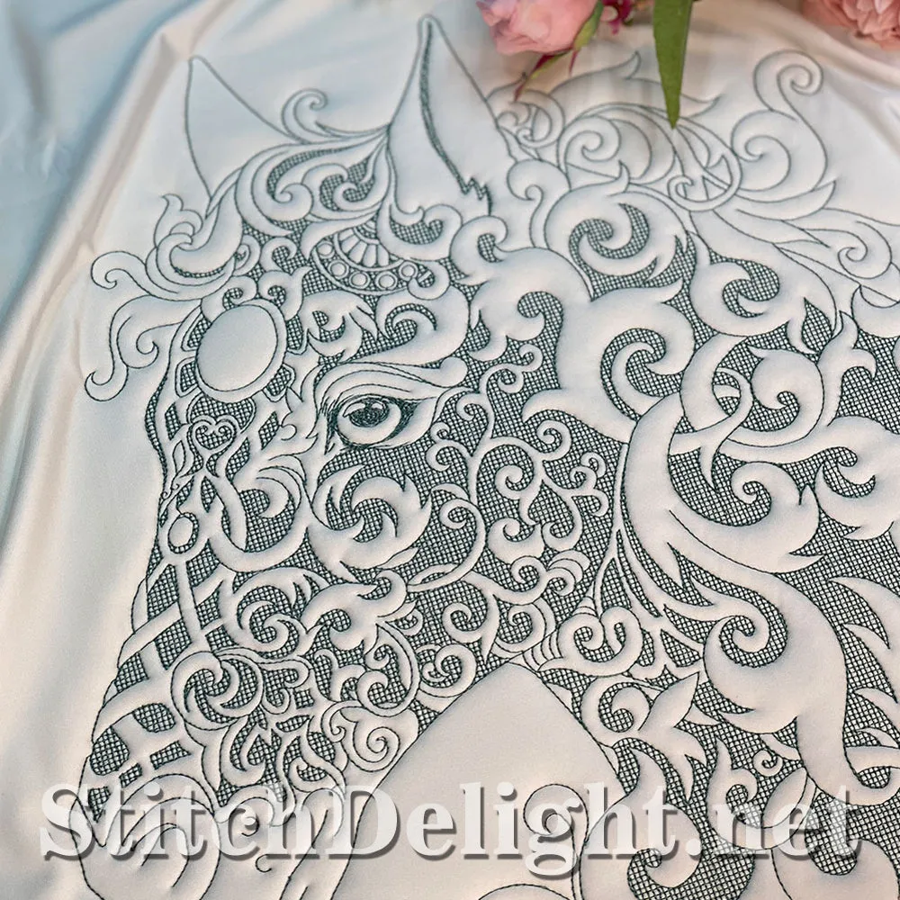 SDS1780 Equestrian Beauty Portrait