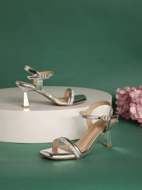 Silver Patent Stiletto Sandals (TC-REN-N1261-SIL)