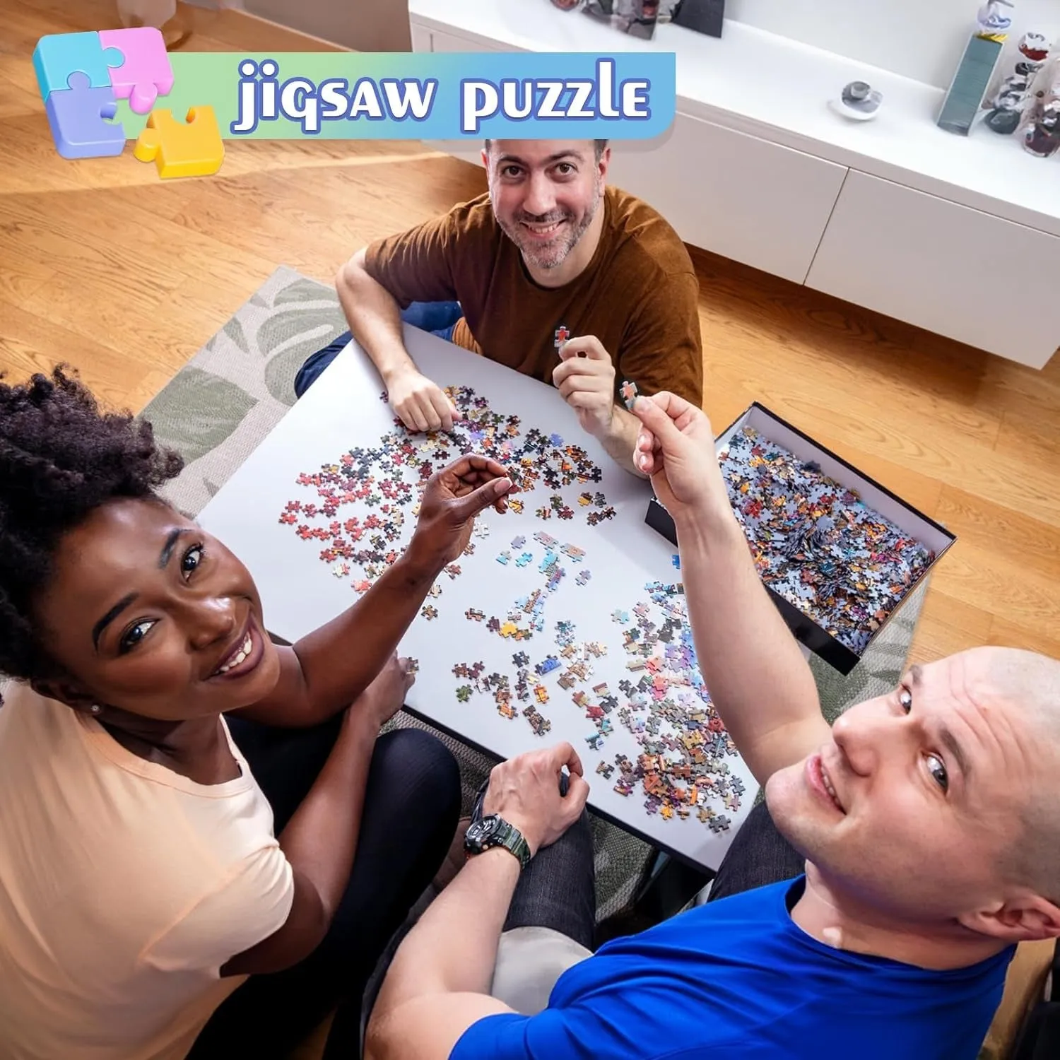 Snow Selfie Collection Jigsaw Art Puzzle for Adults - 300 pieces