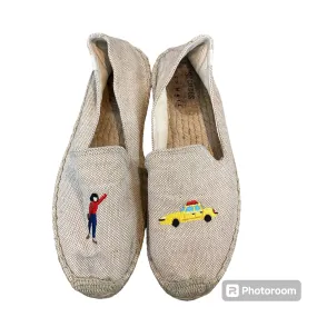 Tan Shoes Flats Soludos, Size 11