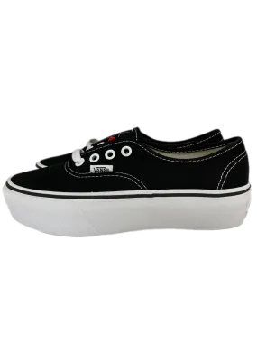 VANS Authentic Platform Black [VN0A3AV8BLK1] Women Sneakers CL1668