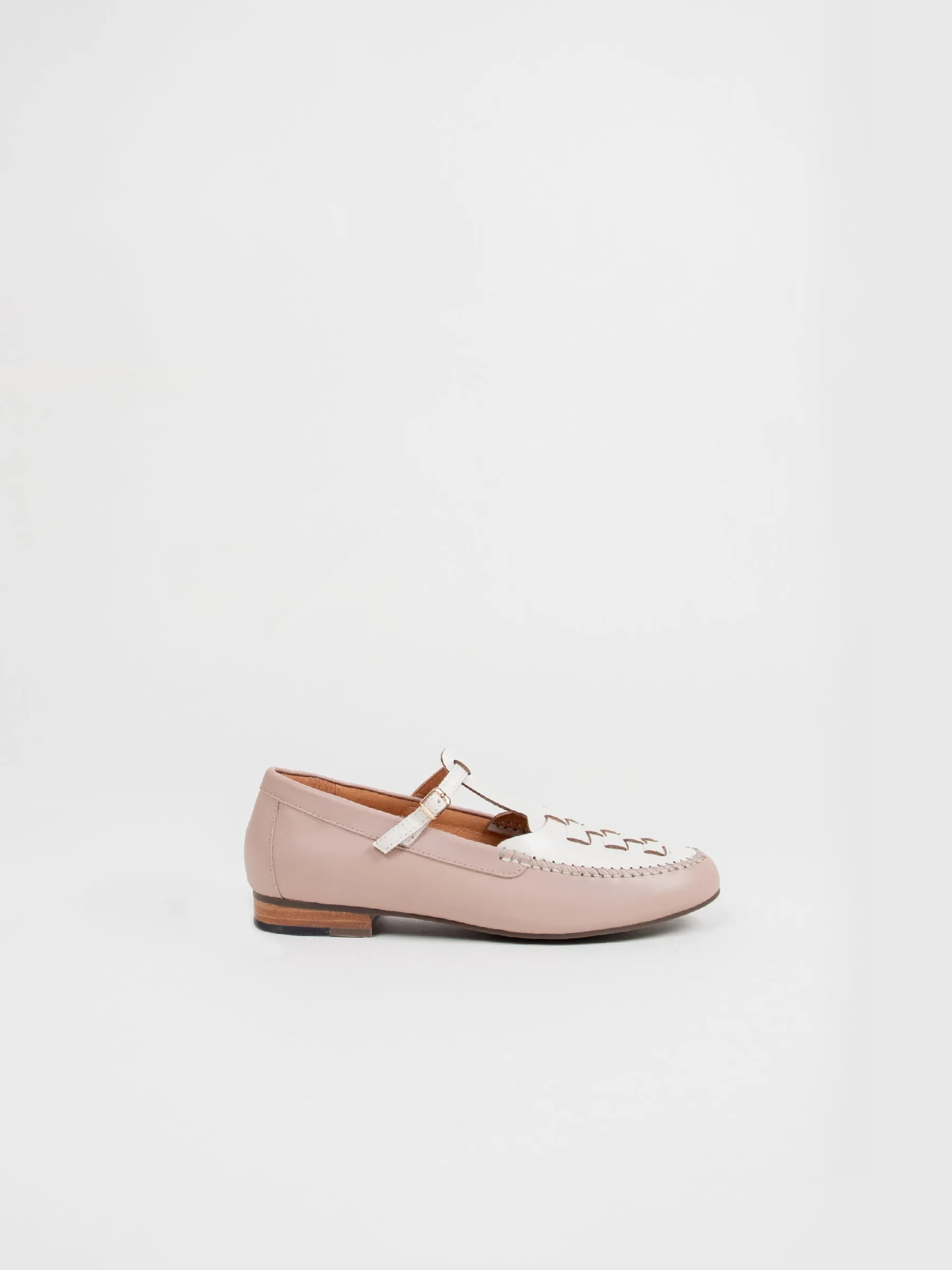 Woven-Leather Maryjane