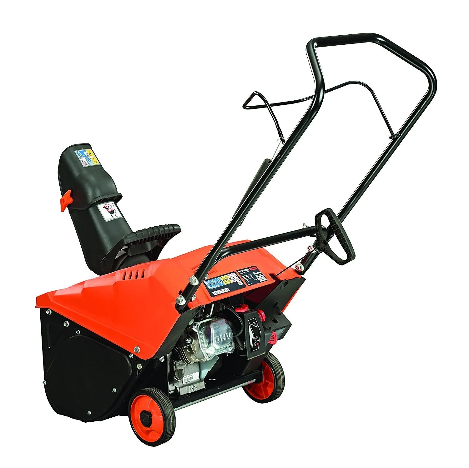 YARDMAX YB4628 Single Stage Snow Thrower, 87cc, 18&quot;