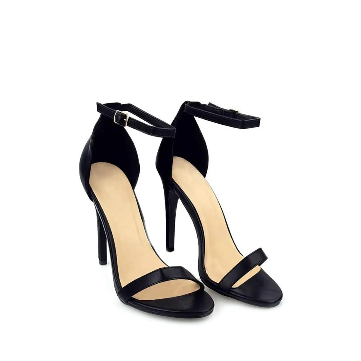 Zela High Heel Anklestrap Open Toe
