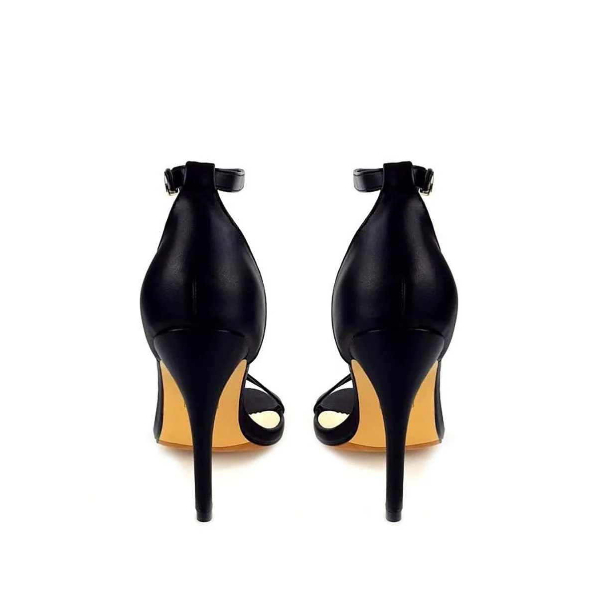 Zela High Heel Anklestrap Open Toe